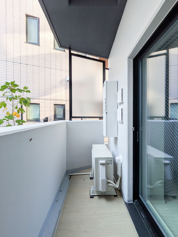 Alivis浦安のバルコニー