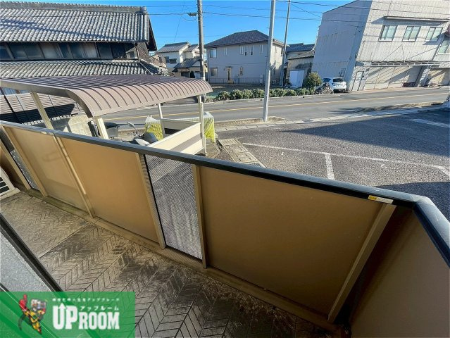 ハイツすみれのバルコニー