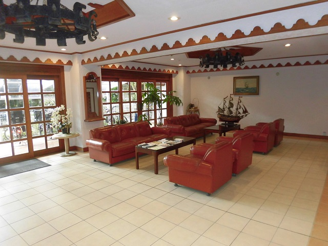 海まで1分！逗子マリーナ6号棟　5階　リノベーションのその他共用部分|ラウンジ