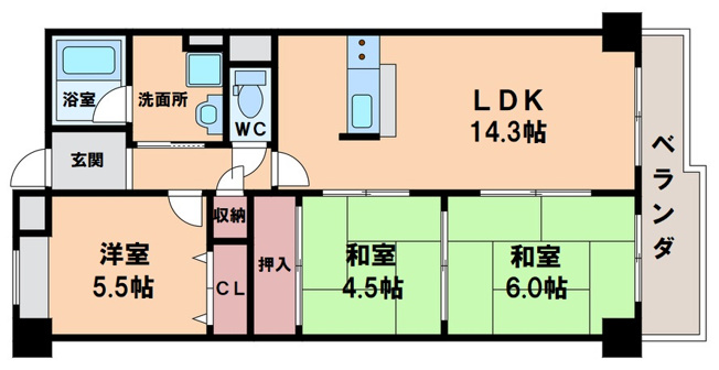 【間取り】 | シャトークレール