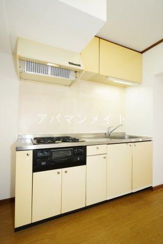 【キッチン】 | 坂本ビル | ガスコンロ３口付き！