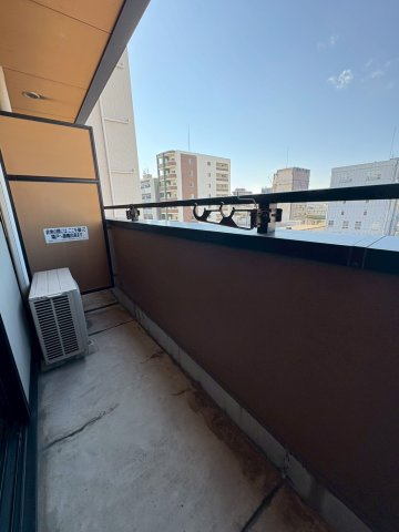 ドミール桜川のバルコニー