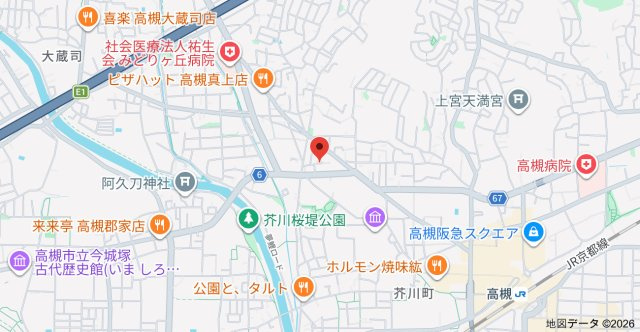 フェアグリーンの地図