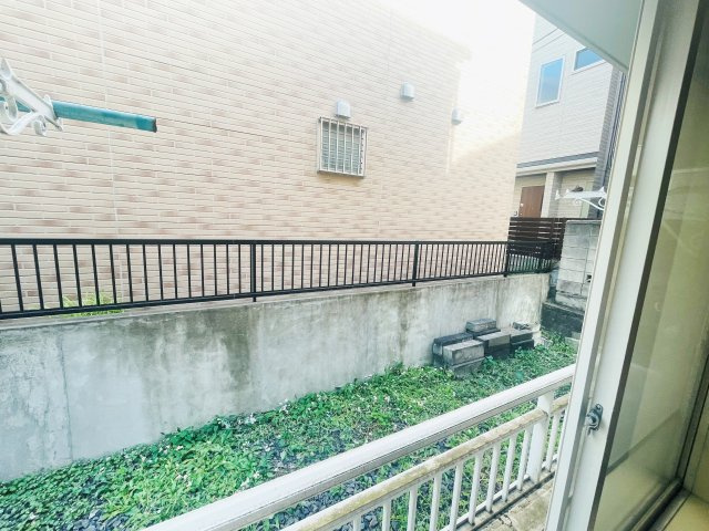グリーンパーク飛鳥のバルコニー