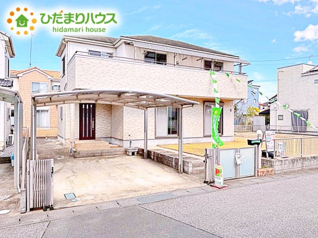 【外観】 | 小美玉市羽鳥　中古戸建 | 敷地広々122坪！オール電化物件！
