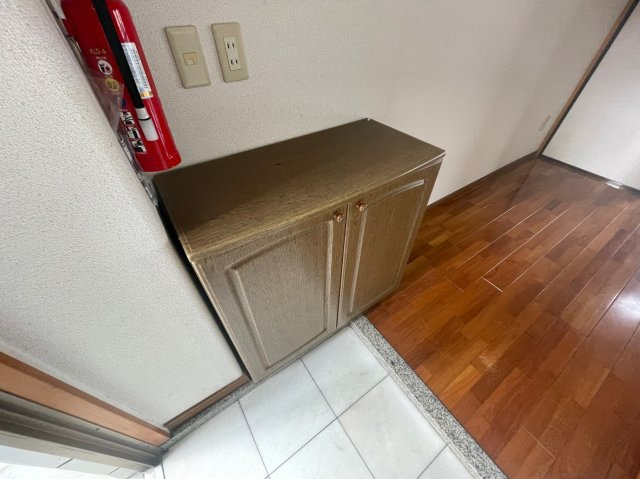 コーポ親泊の玄関