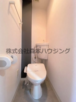 【トイレ】 | 　エルソル | 落ち着いた色調のトイレです