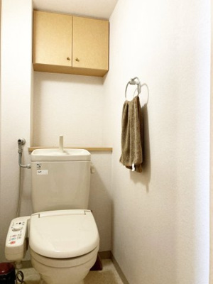 【トイレ】 | ドリームアベニュー札幌西 | 収納便利なトイレです♪