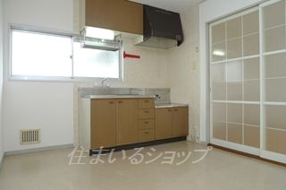 プレジール加藤　Ｂ棟のキッチン