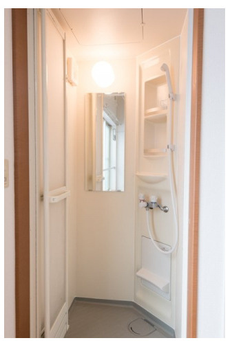 グレースベガのシャワールーム|シャワーを浴びることができます