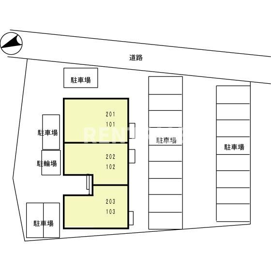 メゾンクレールのエントランス