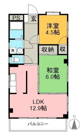 プライムKの間取り