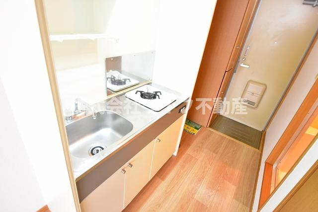 エステートピアナカタB棟の玄関|落ち着いた玄関です