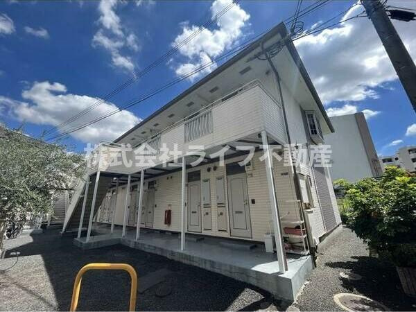 エステートピアナカタB棟の外観|物件の外観です