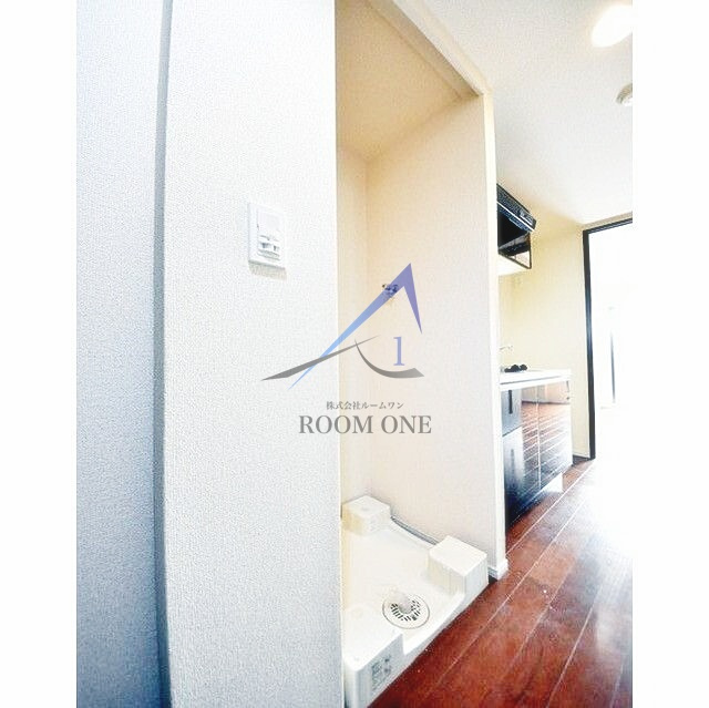 ハーモニーレジデンス池袋の設備|洗濯機置き場です。