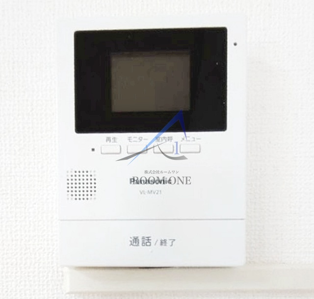 パボレアール四谷のセキュリティ|モニター付きインターホンです。