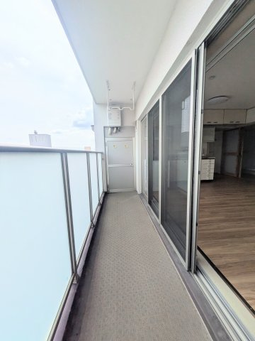 渦ヶ森コーポ10号館のバルコニー