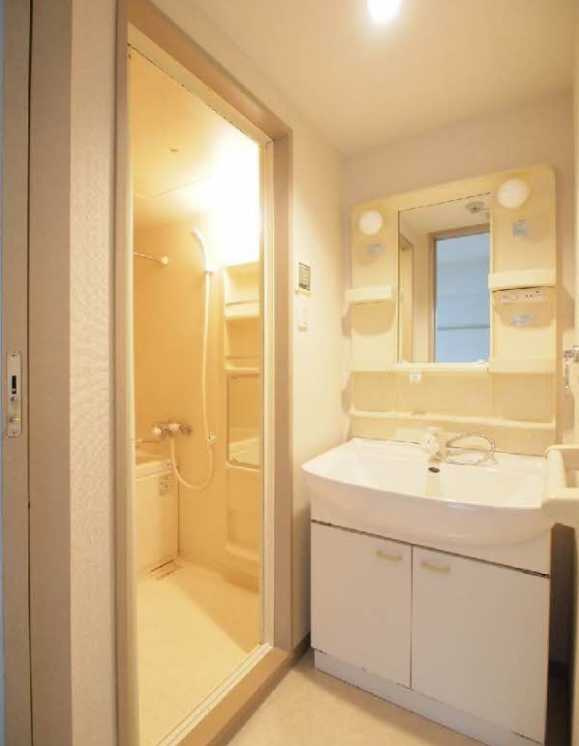 TAKE7西新宿　オートロック　ネット無料　シャーメゾンの洗面所