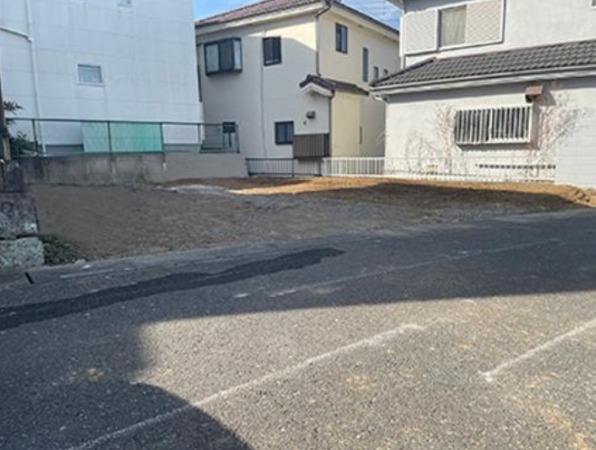 【土地】鶴ヶ島市鶴ヶ丘建築条件付売地の外観|更地です