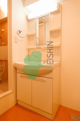 【洗面所】 | ORIENT BLD No.88 マリナゲートサンズ(オリエントビルNo.88マリナゲートサンズ) | シンプルで使いやすい洗面台です！