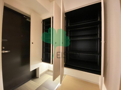 【玄関】 | レジデンス住吉 | 下駄箱もしっかりついてます！