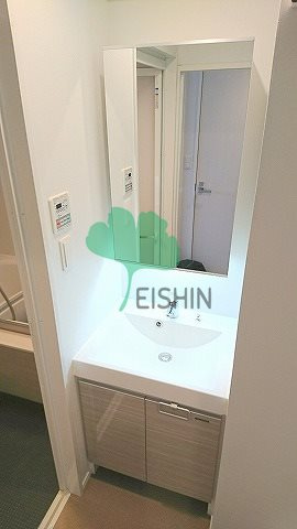 エンクレスト博多STYLE(エンクレスト博多スタイル)の洗面所|シンプルで使いやすい洗面台です！