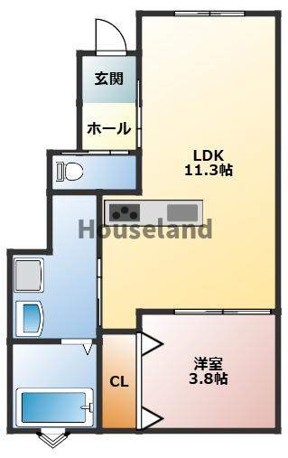 LeaNaru加納の間取り