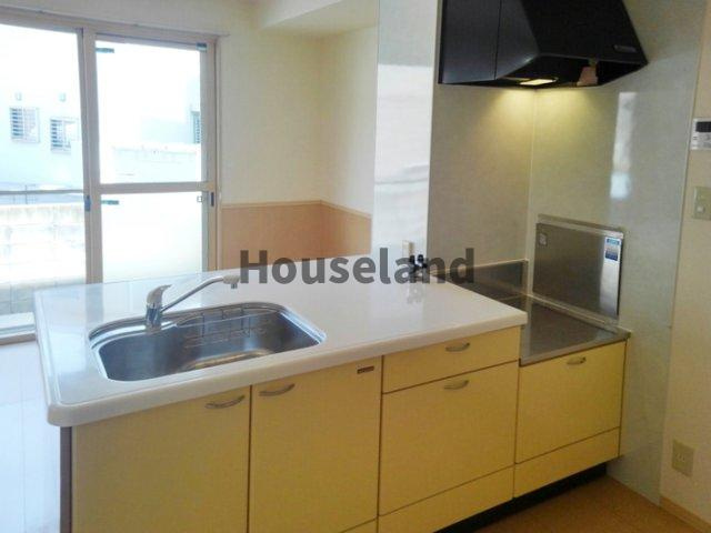 ロッシェ・コートＤ棟のキッチン