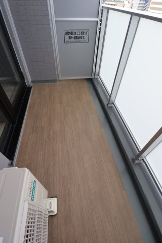 GENOVIA横浜石川町のバルコニー