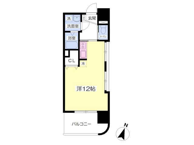 大きな窓が２面についた明るい２階南東角部屋