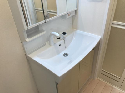 【洗面所】 | ユーロピュアかわいち | 洗髪洗面化粧台