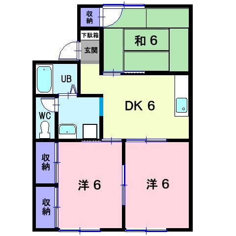 セジュールマカベの間取り