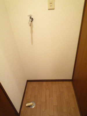 室内洗濯機置場