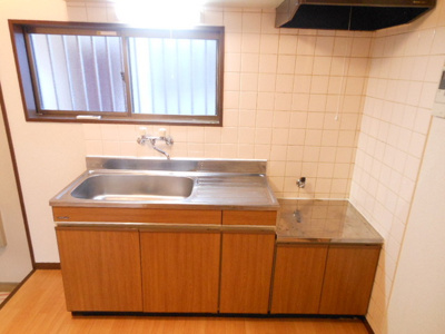 木目調のキッチン