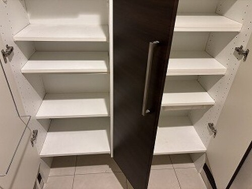 ライオンズ六ツ門サンリヤンタワーの収納|玄関収納