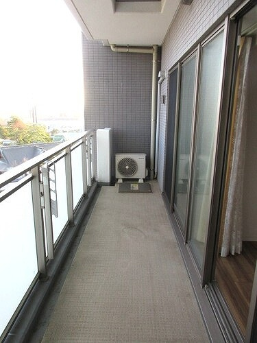 ダイアパレス市役所前のバルコニー|バルコニー　※前回募集時／2023年12月の写真