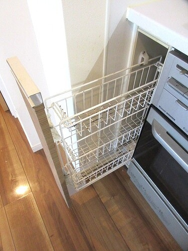 ダイアパレス市役所前のキッチン|キッチン収納②　※前回募集時／2023年12月の写真