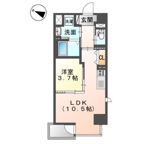 キアーズⅢの間取り