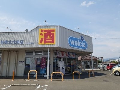 メゾンシャルムの周辺|ウエルシア前橋北代田店まで900m