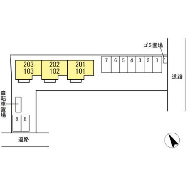 D-room金華山の駐車場|お問い合わせは美濃善不動産駅前店へ！