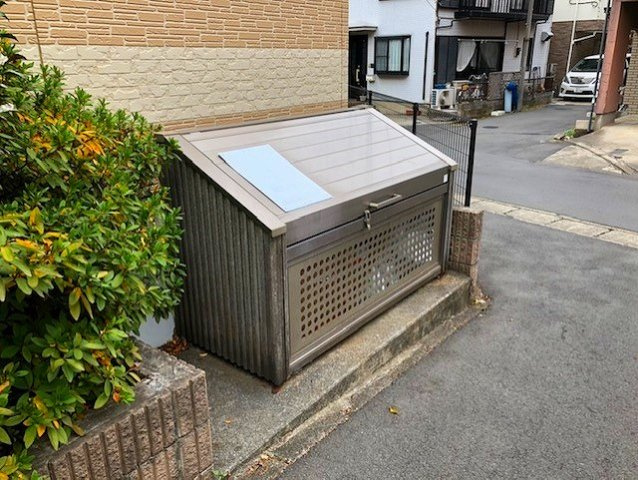 レオパレスゆきまハイツのその他共用部分|ゴミ箱