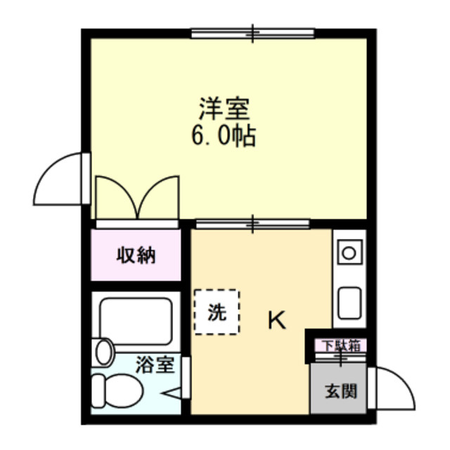 ライズ清水町の間取り