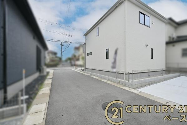 リナージュ西宮 ２号棟 ／新築一戸建の前面道路含む現地写真|■落ち着いた雰囲気の閑静な住宅地内です！