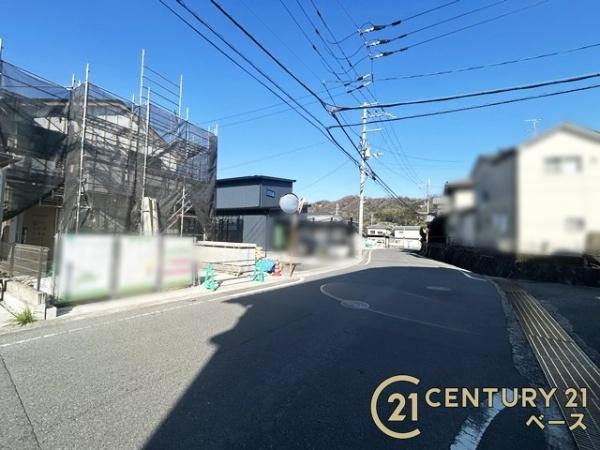 リナージュ西宮 １号棟 ／新築一戸建の前面道路含む現地写真
