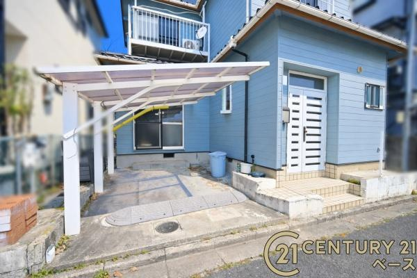 橿原市中曽司町　一戸建の駐車場|■現地撮影写真■カーポート付き駐車場！