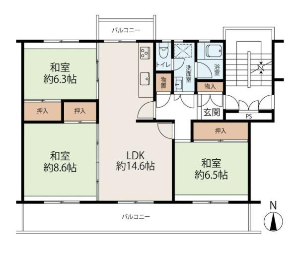 港南台ひばり4号棟