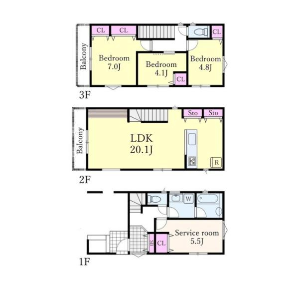 川崎市宮前区南野川３丁目の新築一戸建