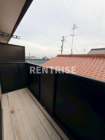 グラシア小町のバルコニー