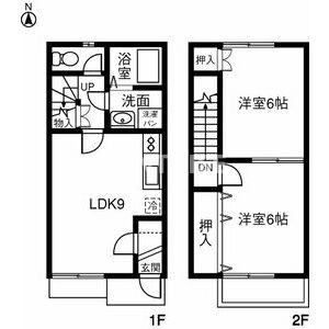 DUPLEX Ⅱの間取り