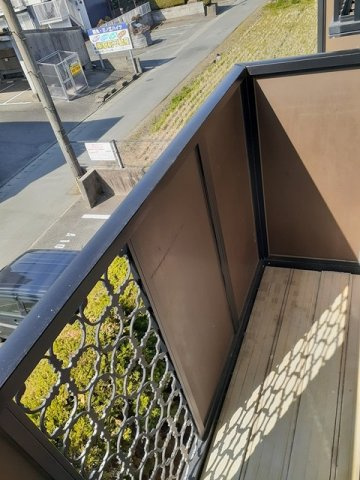 レインボータウンＡのバルコニー